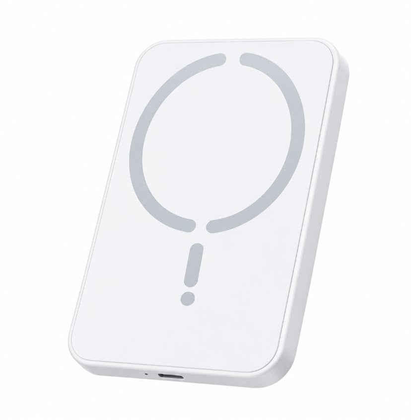 Soporte magnético con cargador inalámbrico para coche compatible con MagSafe para iPhone 17, 16, 15, 14, 13 y 12 (modelos Pro Max) — Carga rápida